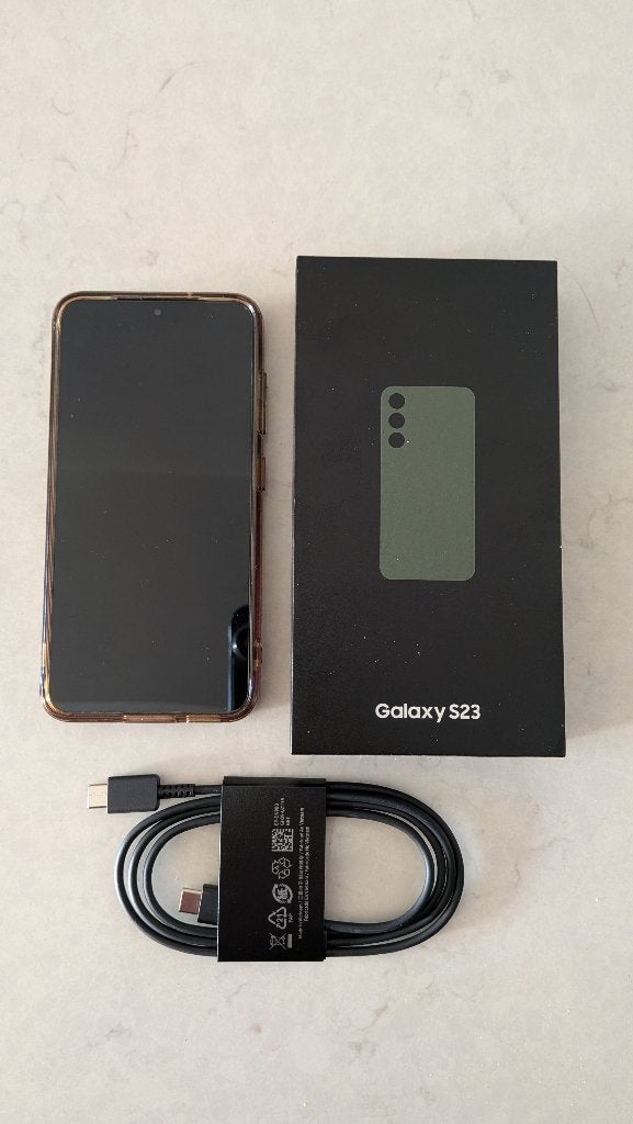 Samsung Galaxy S23, (128GB) (groen) in absolute goede staat!