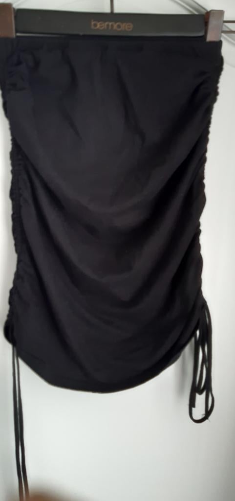 Zwarte strapless jurk - Shein, Zwart, Ophalen of Verzenden, Zo goed als nieuw, Maat 36 (S)