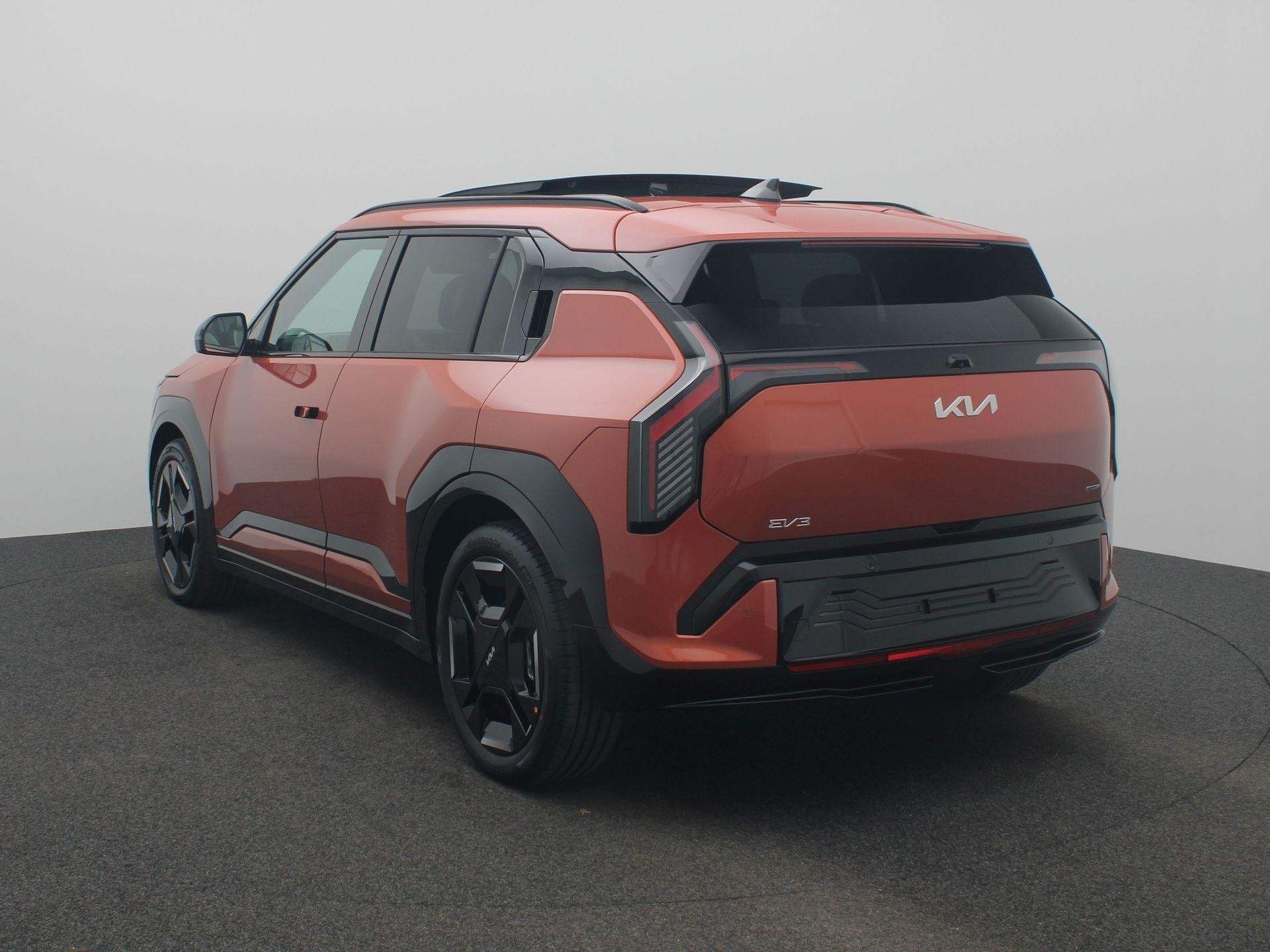 Kia EV3 GT-Line 81.4 kWh | Vegan Leder | Open Dak | Stoelver, Auto's, 510 min, Overige kleuren, Lichtsensor, Origineel Nederlands
