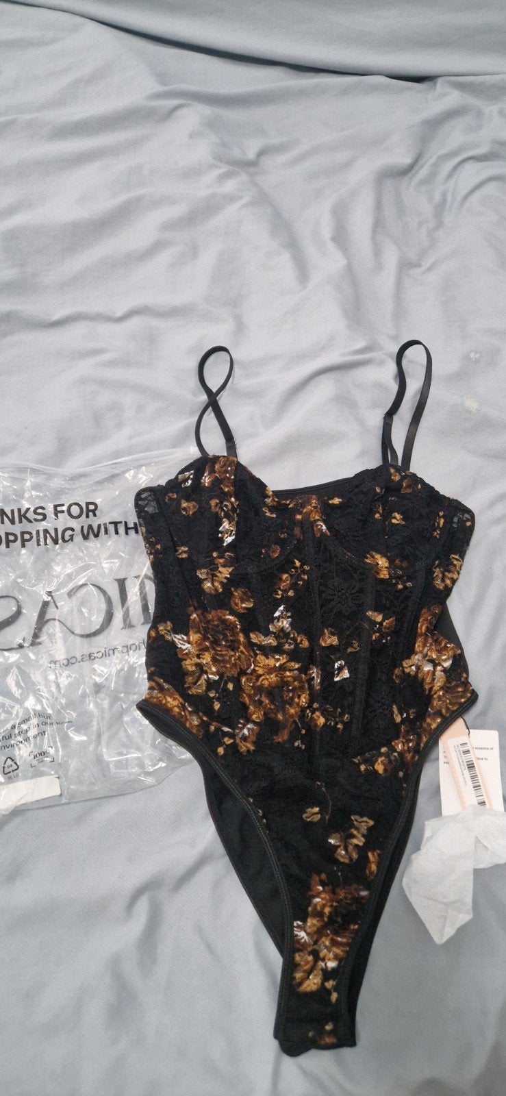 Micas Bodysuit (nieuw), Micas, Ophalen of Verzenden, Meerkleurig, Body of Korset