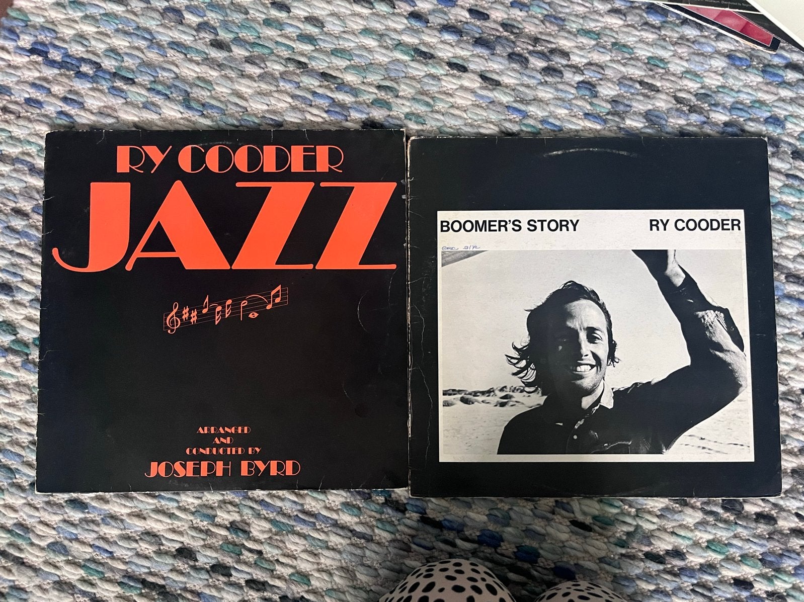 Ry Cooder - 3 LP's: Jazz, Boomer's Story, Bop Till You Drop, LP, Gebruikt, Ophalen of Verzenden, Folk
