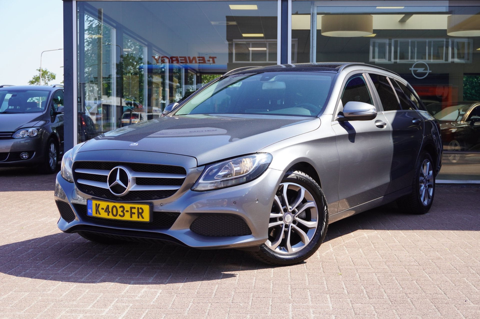 Mercedes-Benz C-klasse Estate 200 CDI Ambition | Handgeschak, Auto's, Dealer onderhouden, Gebruikt, 4 cilinders, 1445 kg