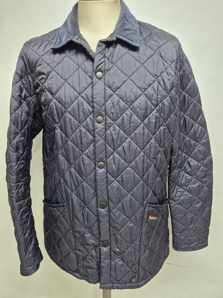 Barbour 'Heritage Liddesdale' quilt jas, maat XL, Barbour, Blauw, Maat 56/58 (XL), Ophalen of Verzenden