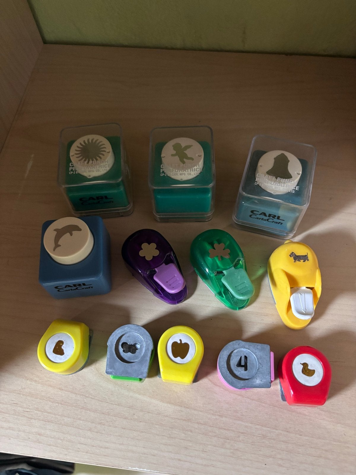 Diverse figuurponsjes voor scrapbooking en knutselen, Hobby en Vrije tijd, Ophalen of Verzenden, Gebruikt, Overige typen, Overige merken