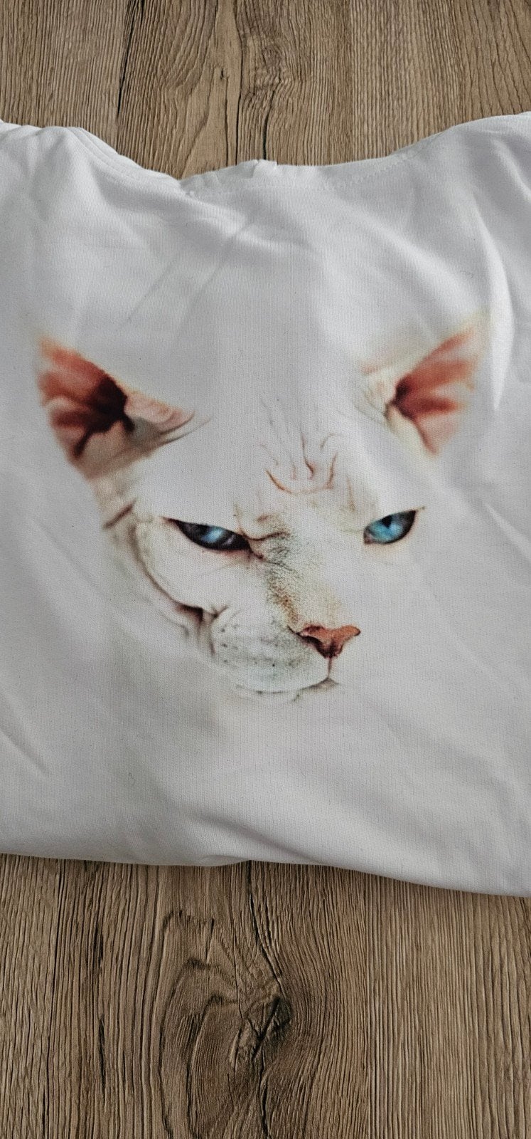sphynx trui, sphynx hoodie, hoodie, sphynx, katten trui,, Ophalen of Verzenden, Zo goed als nieuw, Wit