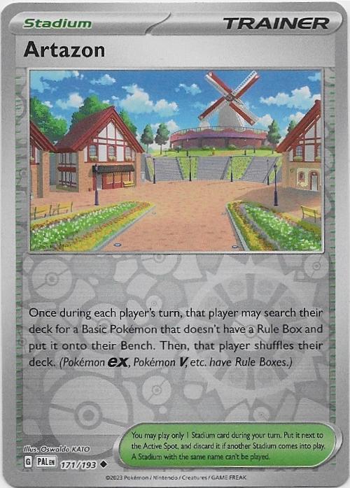 Paldea Evolved,  Artazon [reverse] 171/193, Verzenden, Nieuw, Losse kaart