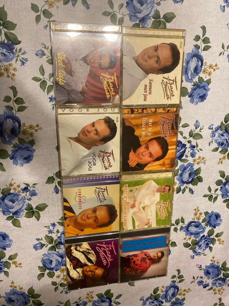 8 Frans Bauer CD's in uitstekende staat, Cd's en Dvd's, Ophalen of Verzenden, Zo goed als nieuw, Levenslied of Smartlap