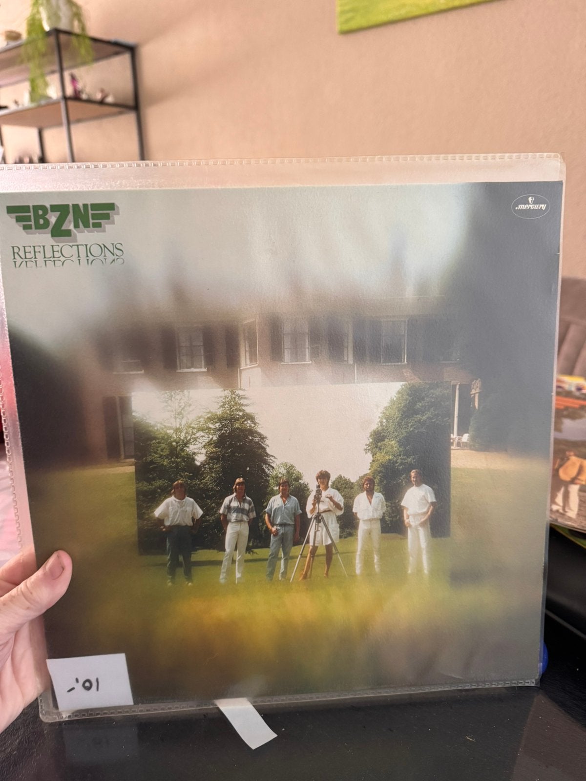 BZN - Reflections LP (Pop, 1981), Cd's en Dvd's, Vinyl | Pop, Ophalen, LP, Gebruikt, Pop