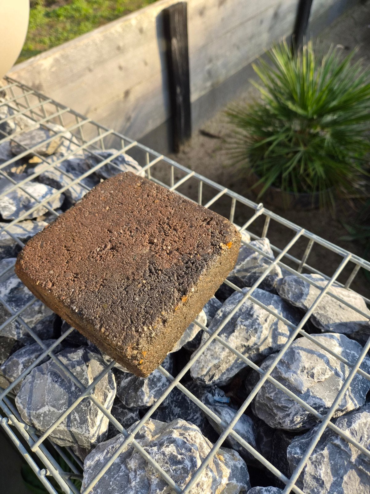 Terras GRATIS AF TE HALEN stenen 14x14x6 cm totaal minstens, Ophalen, Beton, Terrastegels