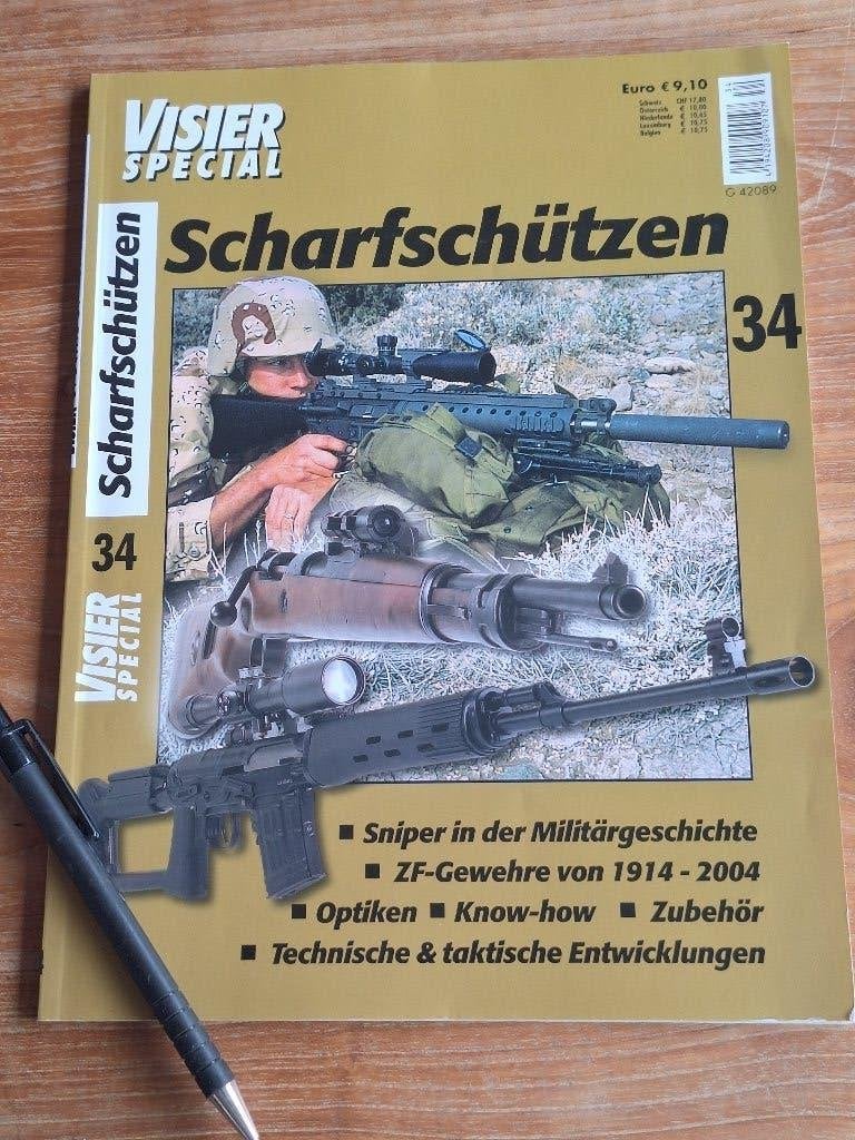 Visier Special 34: Scharfschützen - Sniper Geschiedenis, Niet van toepassing, Diverse auteurs, Ophalen of Verzenden, Zo goed als nieuw