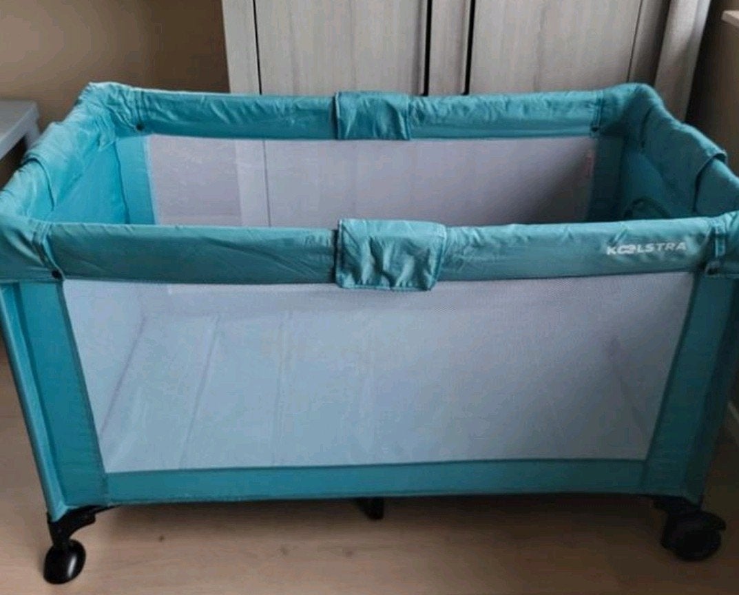 zgan Koelstra Reisbed - Handig en Compact, Ophalen, Gebruikt, 70 tot 85 cm, 140 tot 160 cm