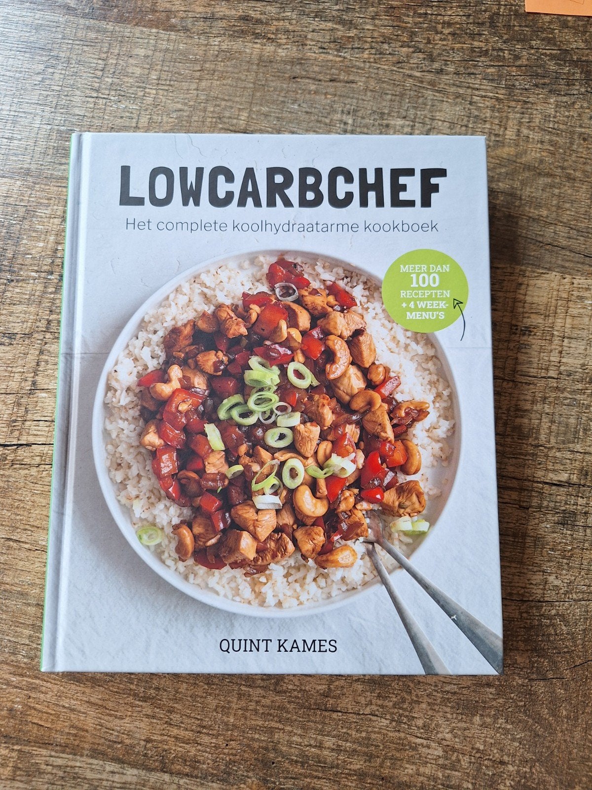 Lowcarbchef: Het complete koolhydraatarme kookboek, Boeken, Kookboeken, Zo goed als nieuw, Voorgerechten en Soepen, Hoofdgerechten