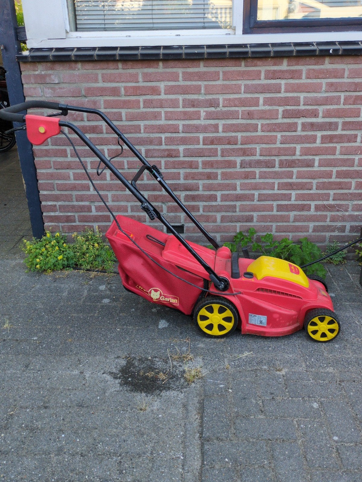 Wolf Garten A 340 E, Ophalen, Cirkelmaaier, Gebruikt, Elektrische grasmaaier
