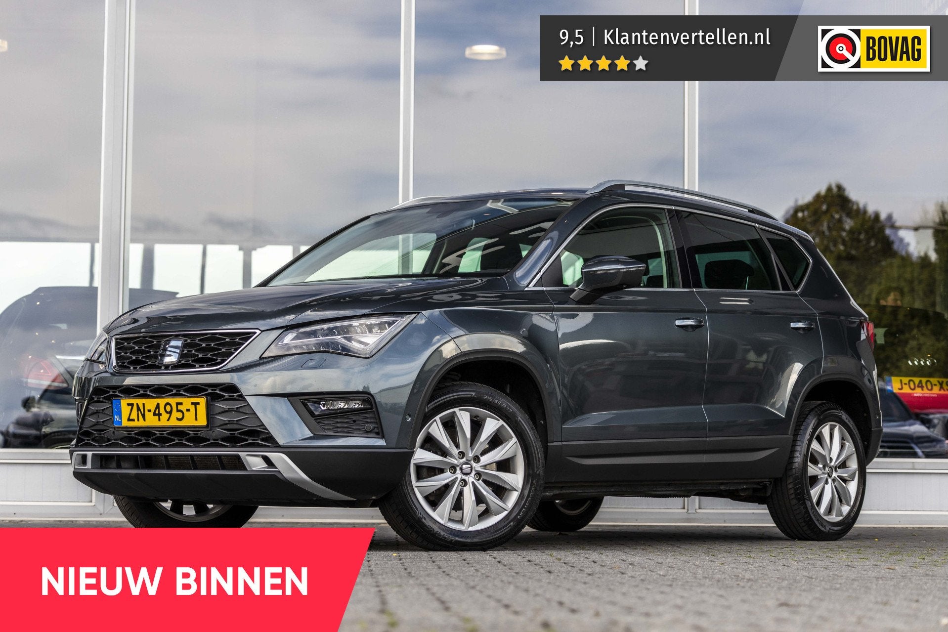 SEAT Ateca 1.4 EcoTSI Style Business Intense | DSG | Trekhaa, 12 maanden, Stof, Gebruikt, 4 cilinders