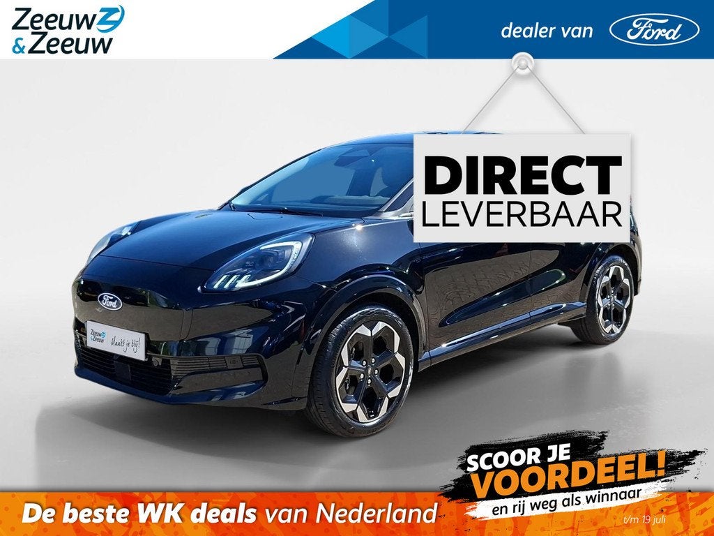 Ford Puma Gen-E Premium 44 kWh | €4.400.- korting | 0,99%, Auto's, Ford, 12 maanden, Puma, 750 kg, Leder en Stof