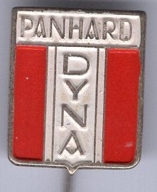 Panhard Dyna zilverkleurig auto speldje ( C_128), Ophalen of Verzenden, Zo goed als nieuw, Transport, Speldje of Pin