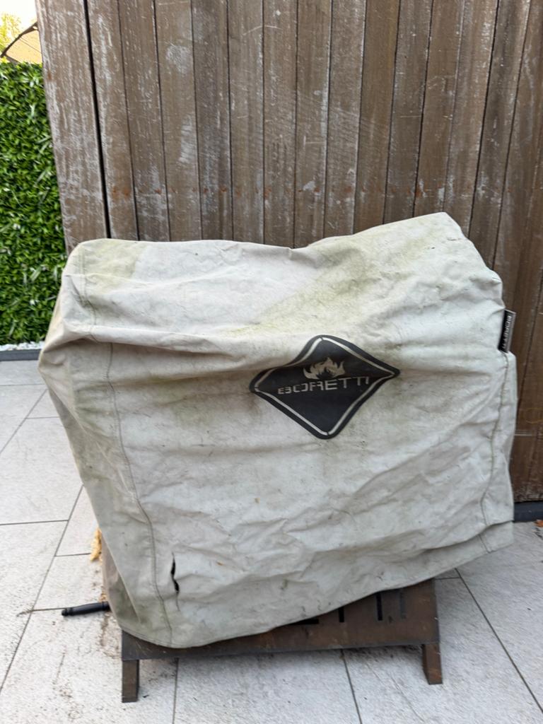 Boretti Barbecue met hoes - Gebruikt, Ophalen, Gebruikt, Met accessoires
