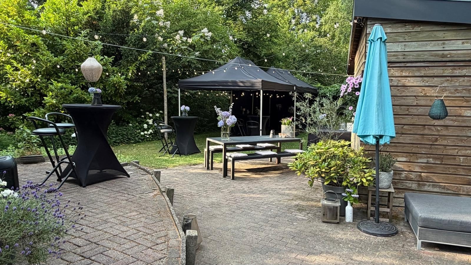 partytent esy up 3x10,50 meter, Ophalen of Verzenden, Minder dan 5 meter