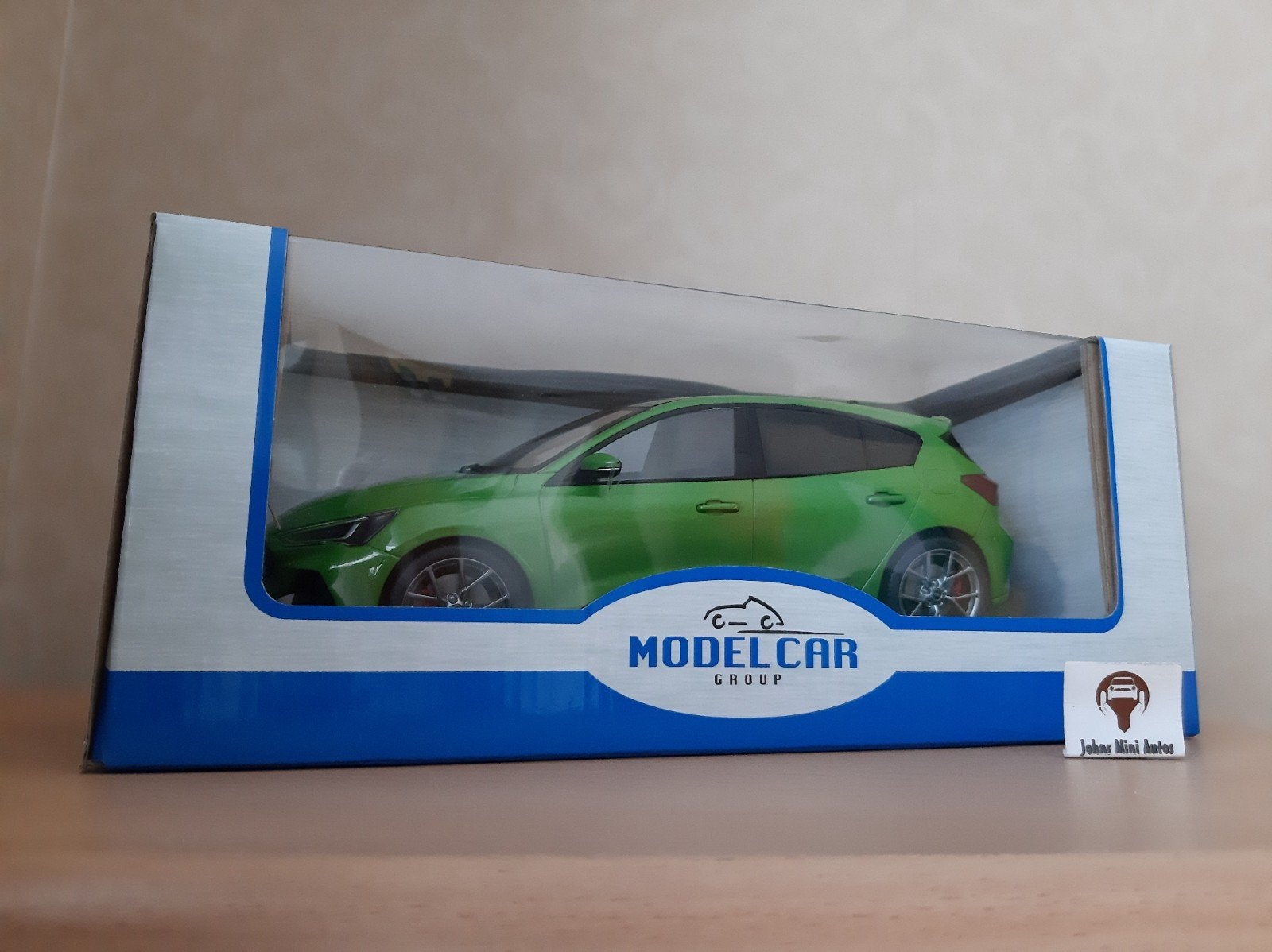 Ford Focus ST 2022 Racing Green van MCG 1:18, Overige merken, MCG, Auto, Nieuw