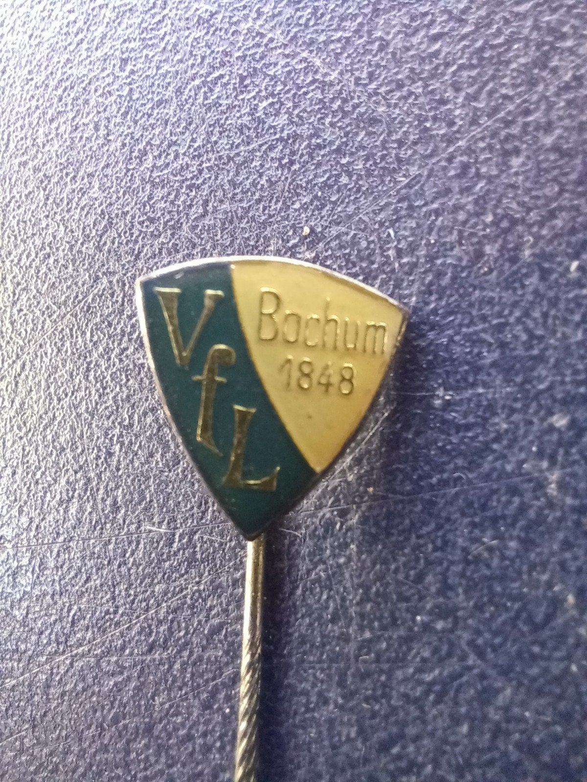Speldje VfL Bochum 1848, Verzamelen, Ophalen of Verzenden, Gebruikt, Sport, Speldje of Pin