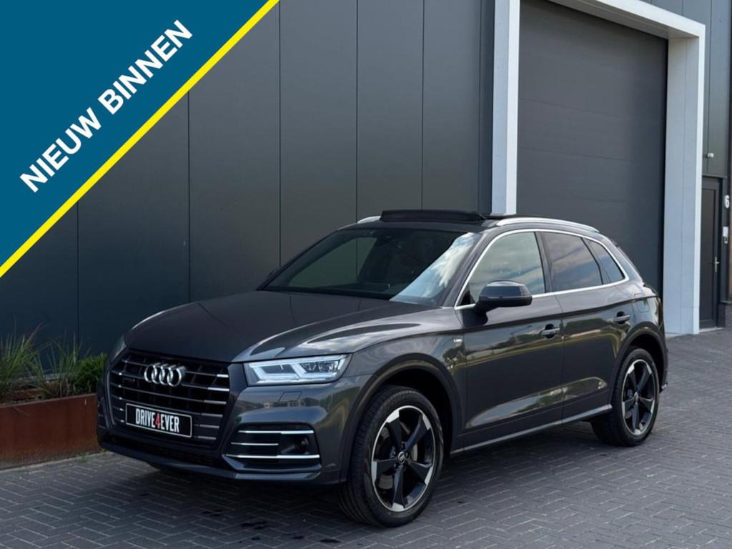 Audi Q5 55 TFSI e 3x S Line edComp. FULL PANO NAVI CAMERA LE, Auto's, Automaat, Gebruikt, 4 cilinders, Overige brandstoffen