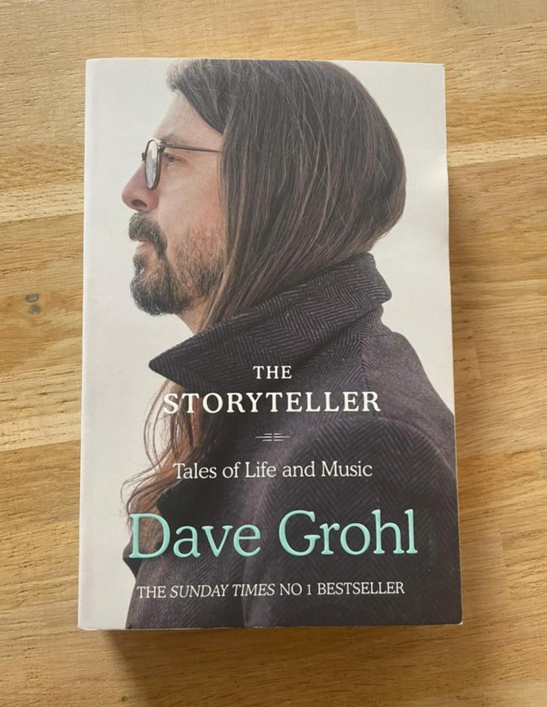 Dave Grohl The Storyteller Book, Ophalen of Verzenden, Zo goed als nieuw