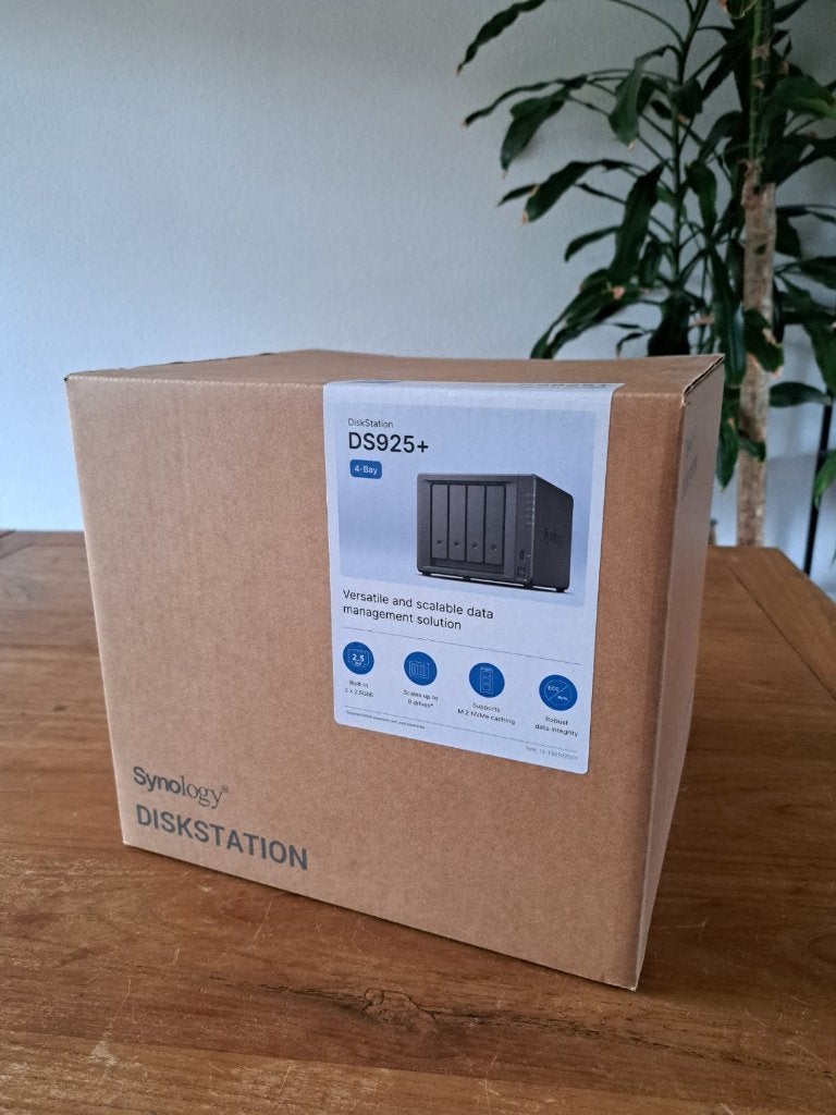 Synology DiskStation DS925+ NAS - Nieuw in ongeopende doos, Server, HDD, Nieuw, Ophalen of Verzenden