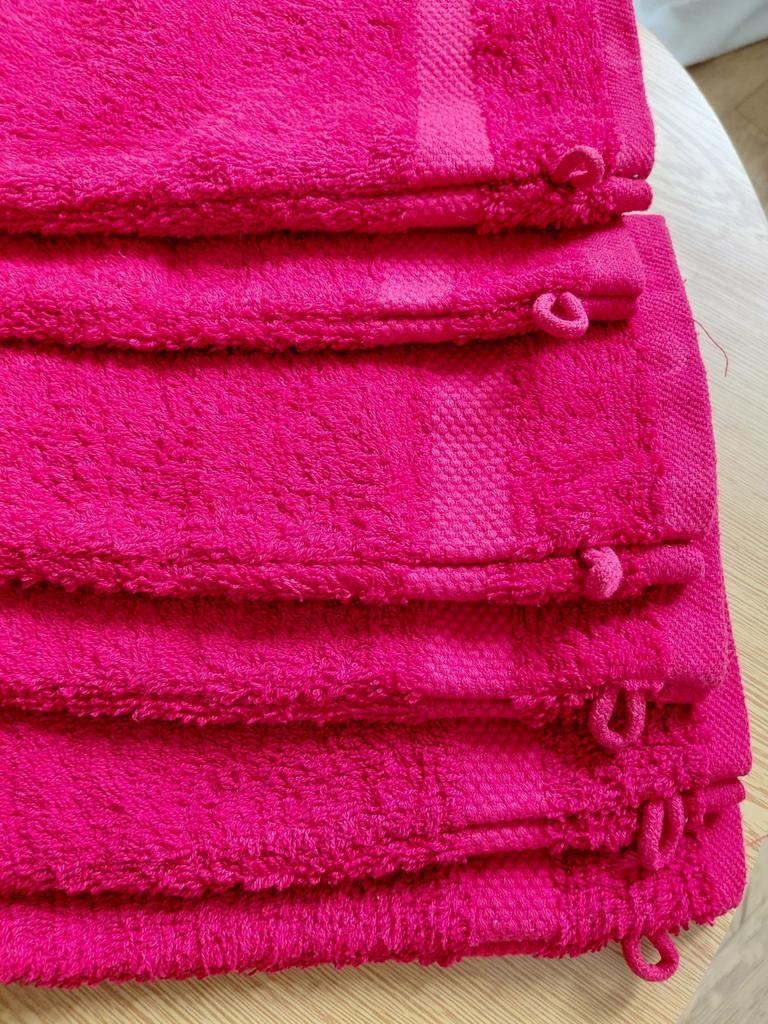 Vandijck Allure washandjes, nieuw, Ophalen of Verzenden, Nieuw, Rood