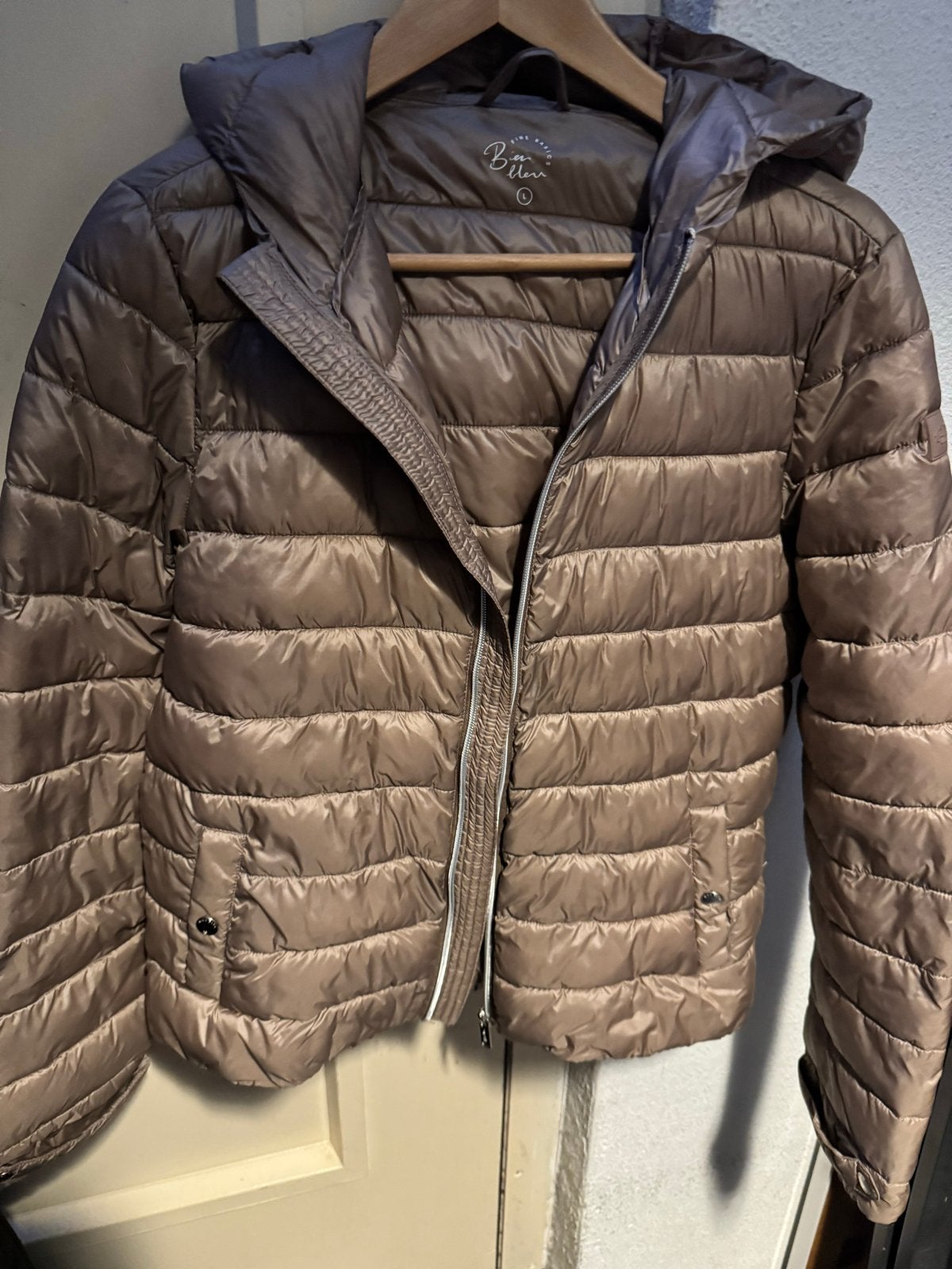 Dons Tussendoor Jasje Maat L Bien Bleu, Kleding | Dames, Jassen | Zomer, Ophalen of Verzenden, Gedragen, Maat 42/44 (L), Bruin
