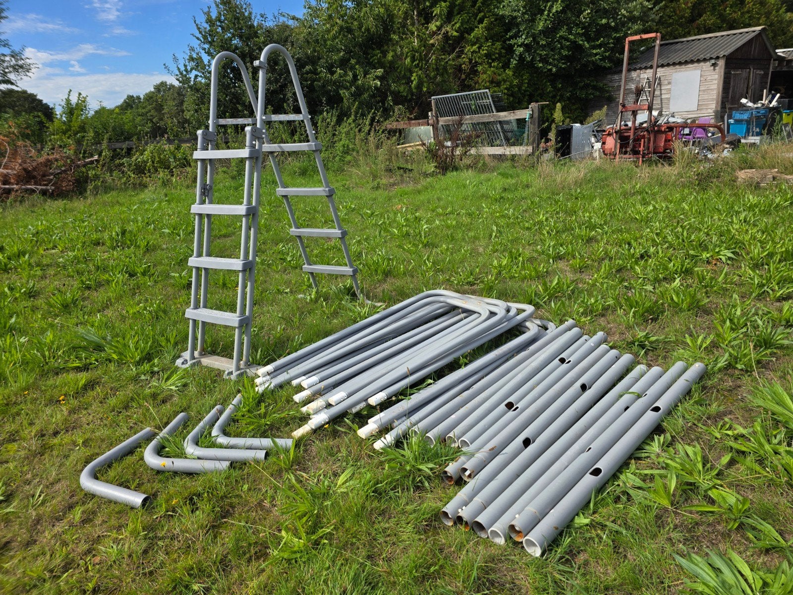 Bestway zwembad onderdelen- 5 meter zwembad, Ophalen, Gebruikt, 200 tot 300 cm, 80 tot 120 cm