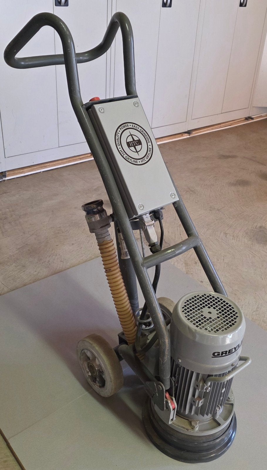 Professionele HTC Greyline 270 HD Diamant Vloerschuurmachine, Ophalen, Gebruikt, 1200 watt of meer, Vlakschuurmachine