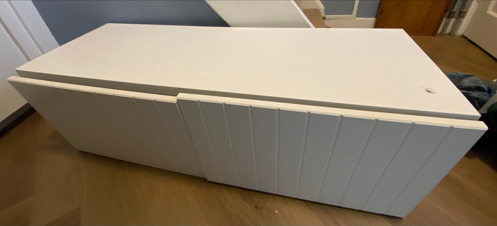 IKEA Besta kast 120x40x40 met 2 lades, Ophalen, Gebruikt