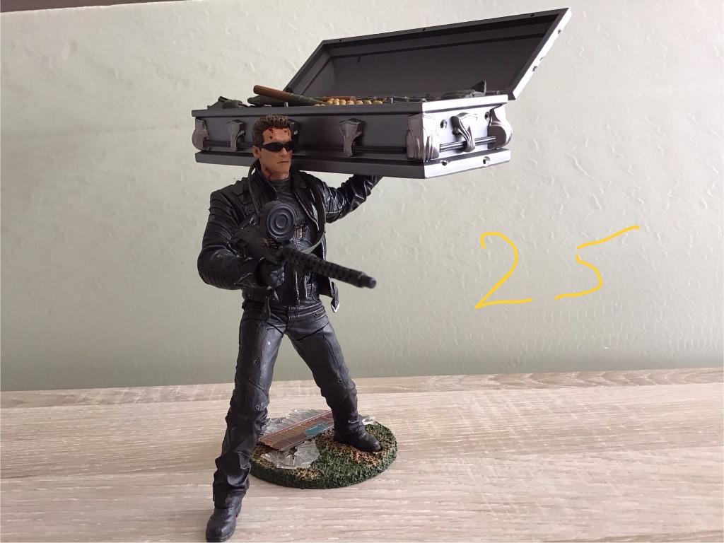Terminator 3 coffin scene Verzendkosten 13€, Ophalen of Verzenden, Zo goed als nieuw, Actiefiguur of Pop