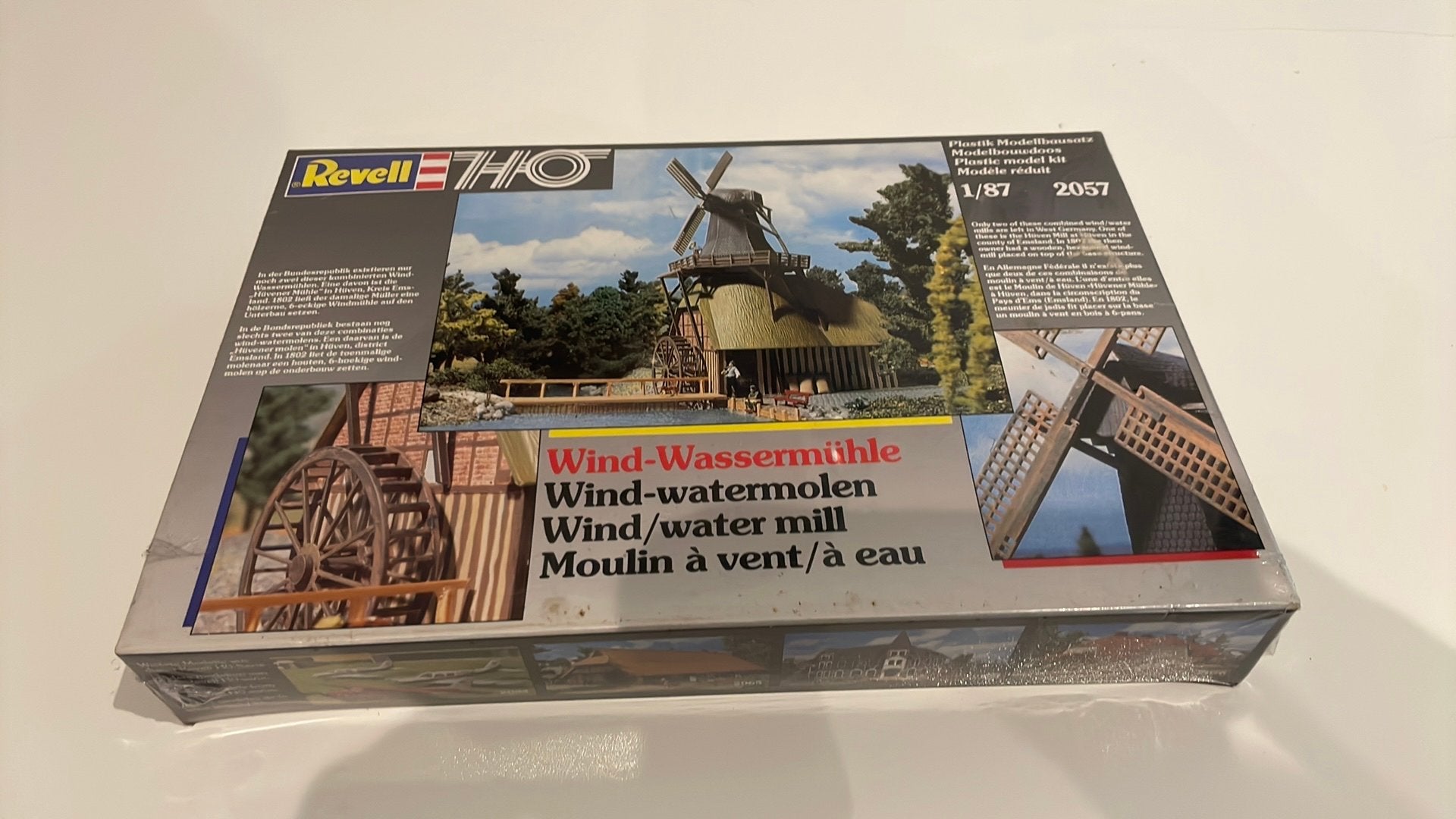 Revell Bouwdoos H0 2057 1:87 Windmodel / Watermolen Nieuw, Overige merken, Gelijkstroom of Wisselstroom, Brug, Tunnel of Gebouw