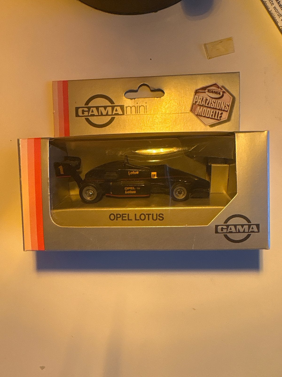 GAMA Mini Opel Lotus Rennwagen Modelauto, Overige merken, 1:50 of kleiner, Auto, Nieuw