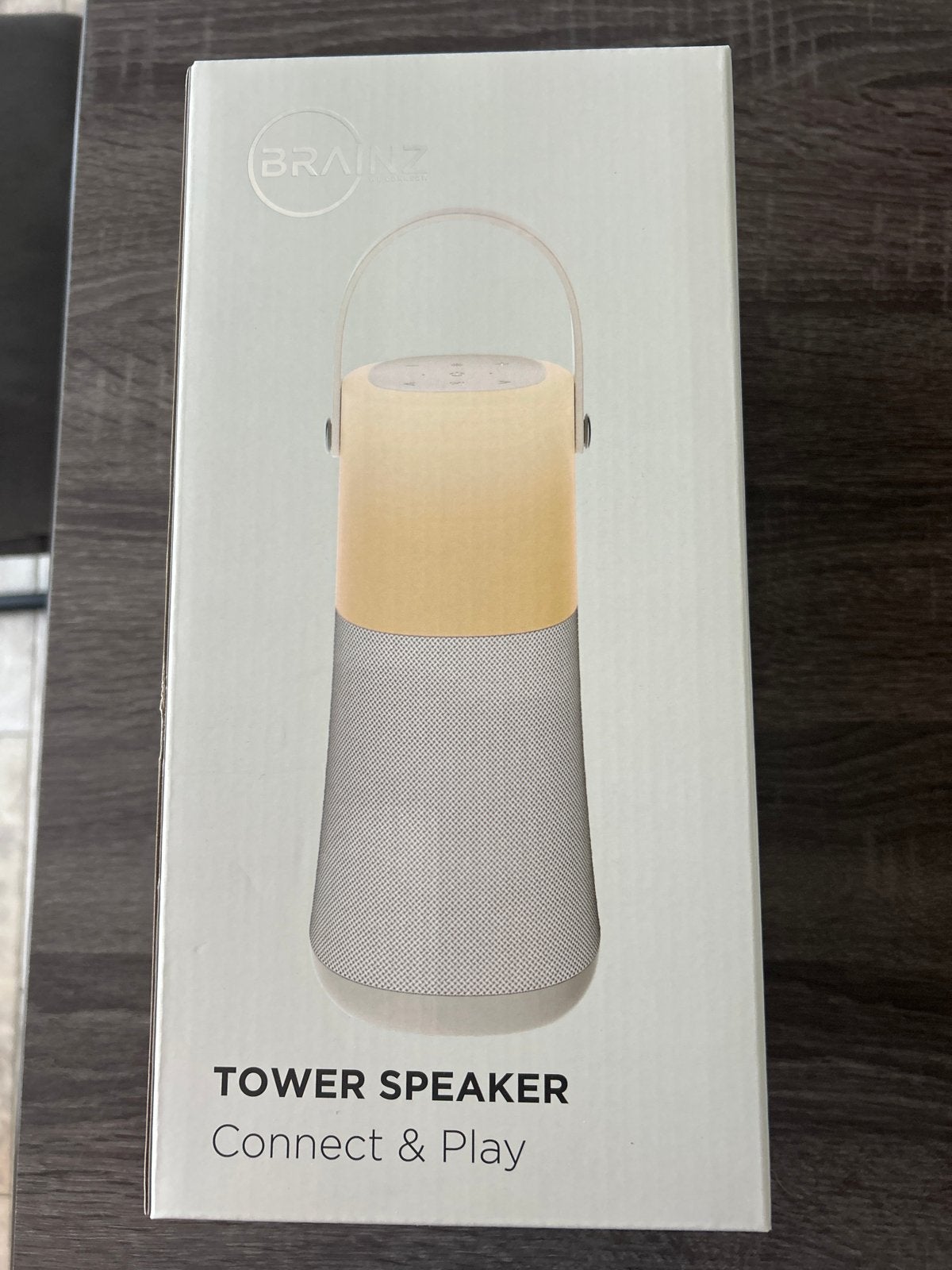 BRAINZ Tower Speaker S180 - Bluetooth Speaker met LED Licht, Ophalen of Verzenden, Nieuw, Overige typen