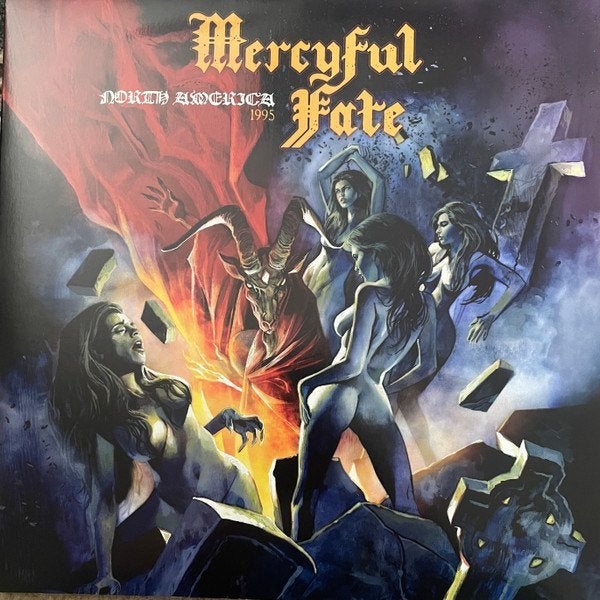 Mercyful Fate Live 1995 2lp Candlemass Angel Witch Pentagram, Verzenden, Black metal, Zo goed als nieuw, 12 inch