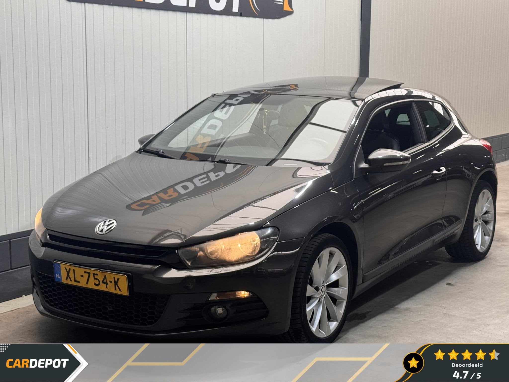 Volkswagen Scirocco 1.4 TSI, Auto's, Volkswagen, Voorwielaandrijving, Euro 5, Stof, Gebruikt