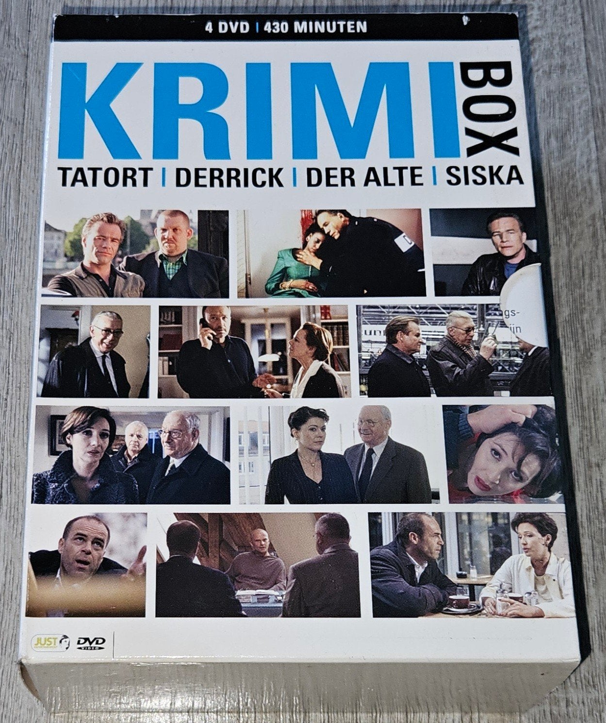 Krimi Box: Tatort, Derrick, Der Alte, Siska (4 DVD's), Gebruikt, Vanaf 16 jaar, Nederlands, Duits