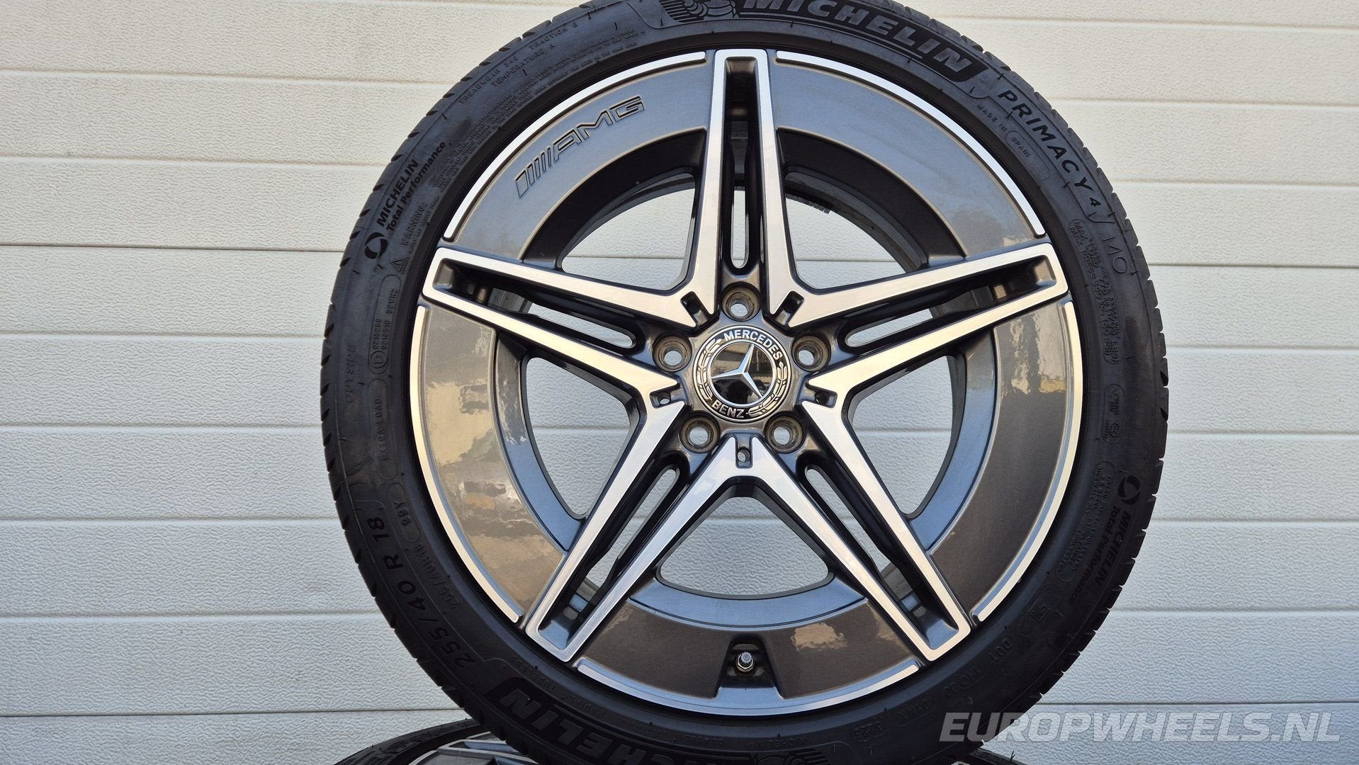 18 inch Mercedes W206 AMG breedset velgen zomerbanden, 18 inch, Gebruikt, -, -