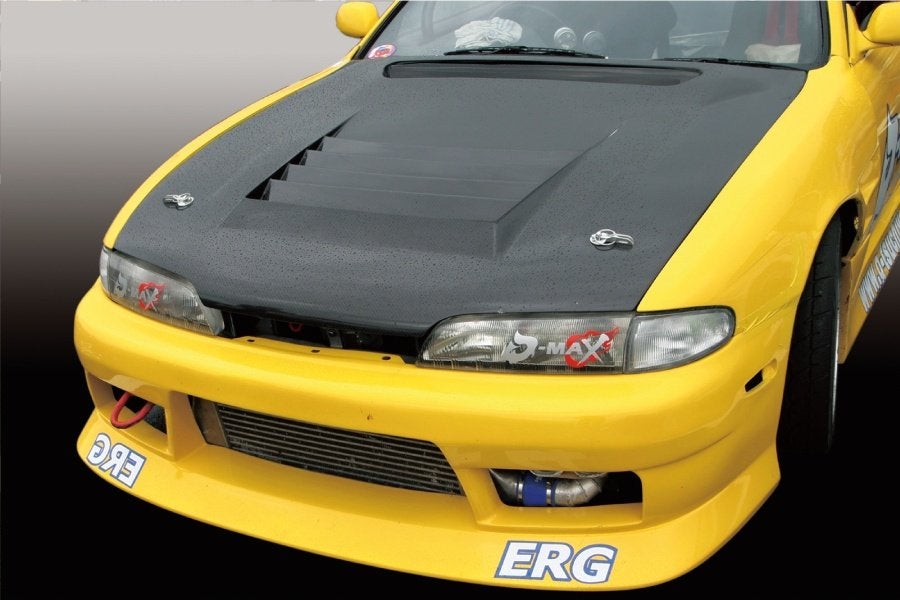 D-Max D1 SPEC motorkap carbon / FRP - Nissan 200sx S14, Ophalen of Verzenden