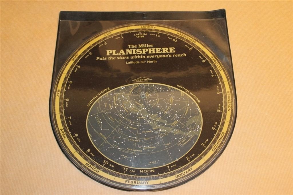 The Miller Planisphere - draaibare sterrenkaart, Ophalen of Verzenden, Zo goed als nieuw, 1800 tot 2000, Landkaart
