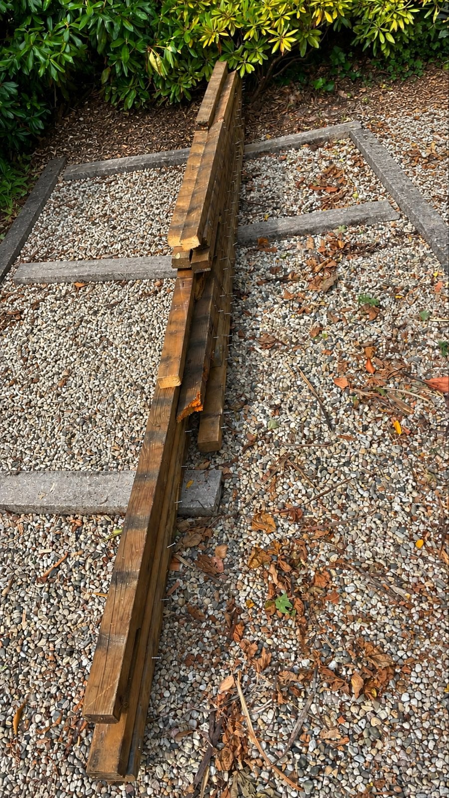 Geïmpregneerde vuren balken 70x45mm, diverse lengtes, Gebruikt, 25 tot 50 mm, 300 cm of meer, Balk