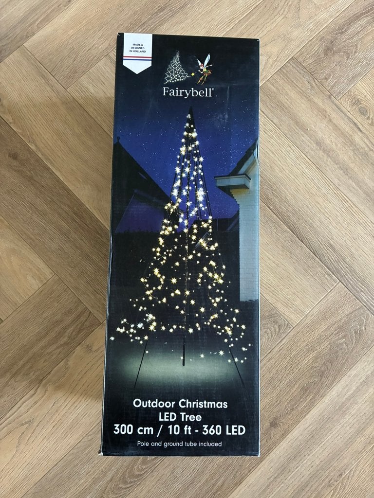 Fairybell outdoor christmas tree led 3m/360 led NIEUW!, Ophalen of Verzenden, Nieuw