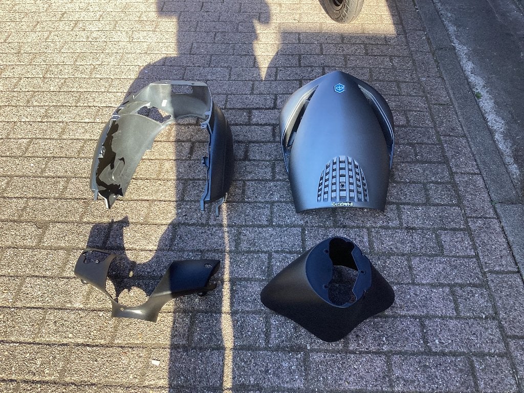 Zip grijs, Ophalen of Verzenden, Nieuw, Kap, Piaggio