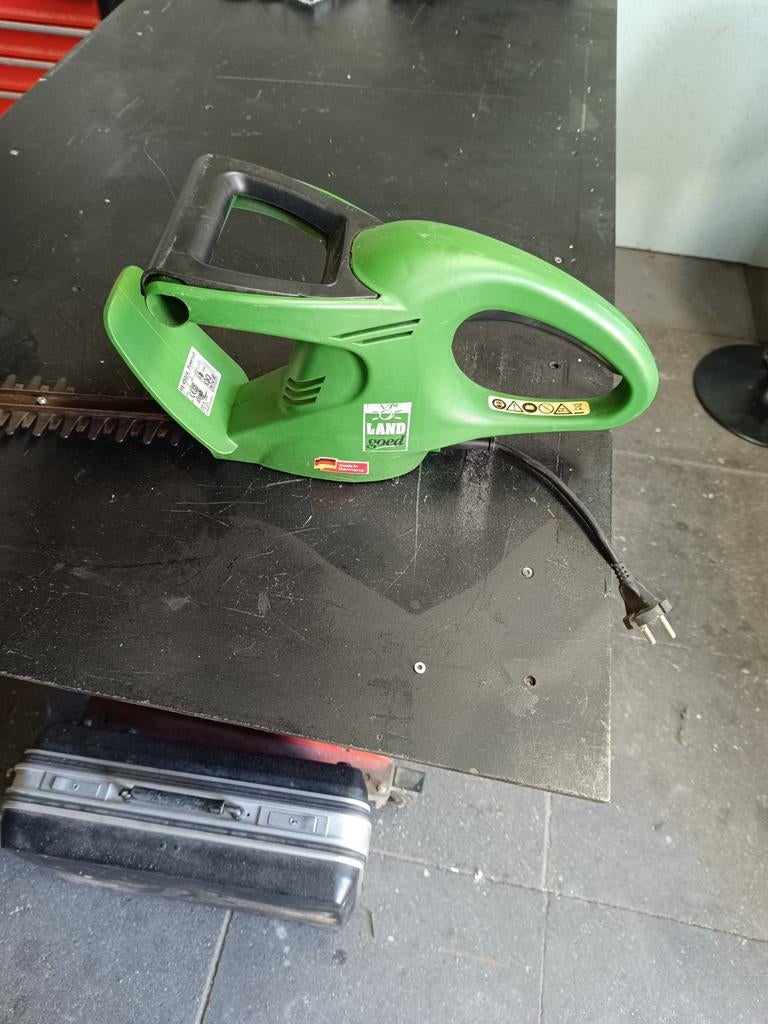 Elektrische heggenschaar - MOGATEC HS 450/4 Powercut, Tuin en Terras, Ophalen, Gebruikt, Elektrisch, MOGATEC