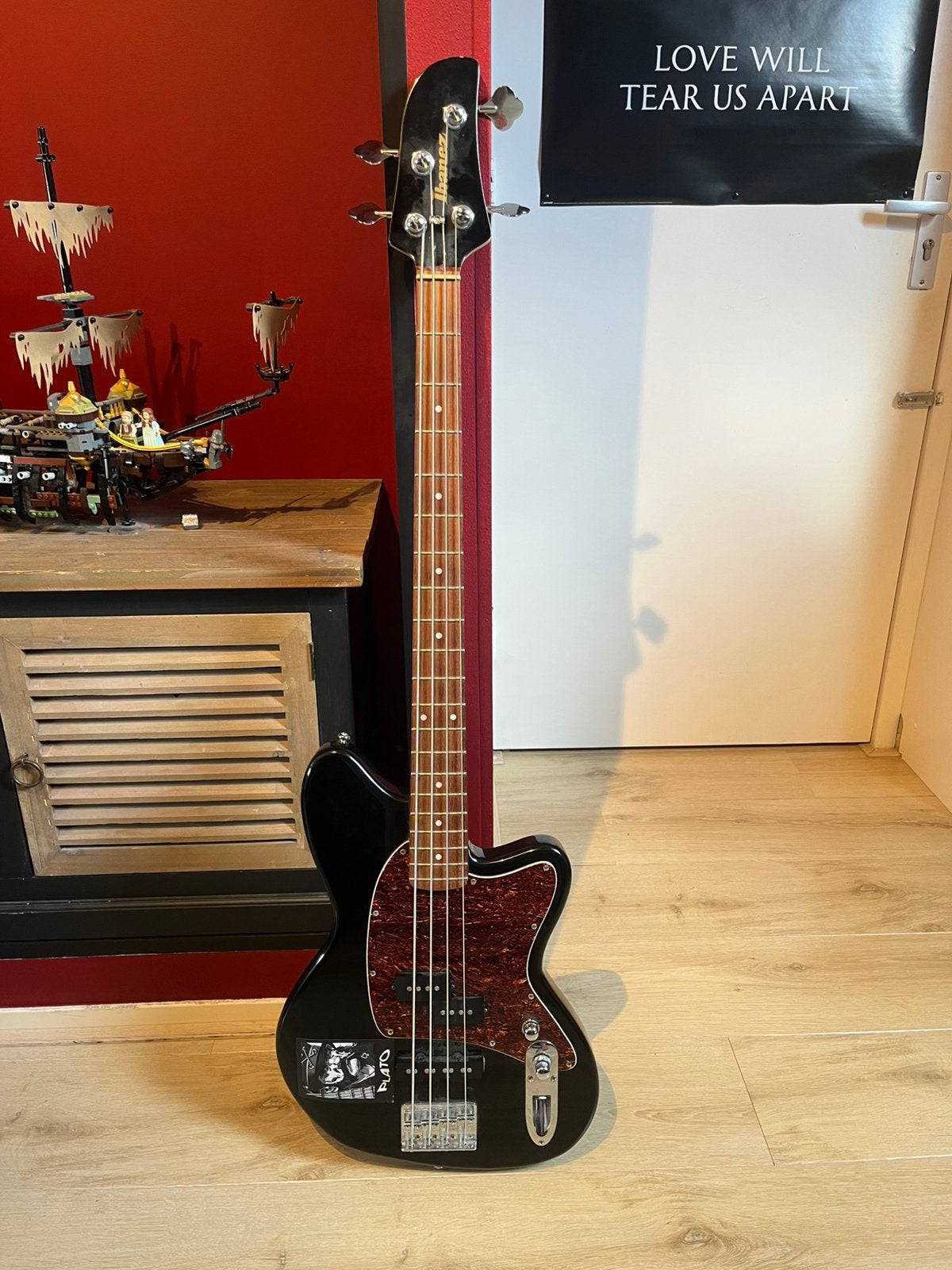 Ibanez Talman TMB100-BK, Ophalen, Zo goed als nieuw, Elektrisch