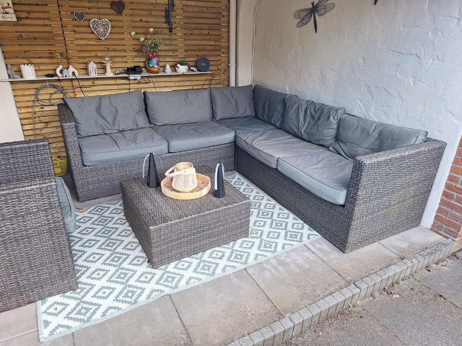 Loungeset, Tuin en Terras, Ophalen, Gebruikt, Stoel