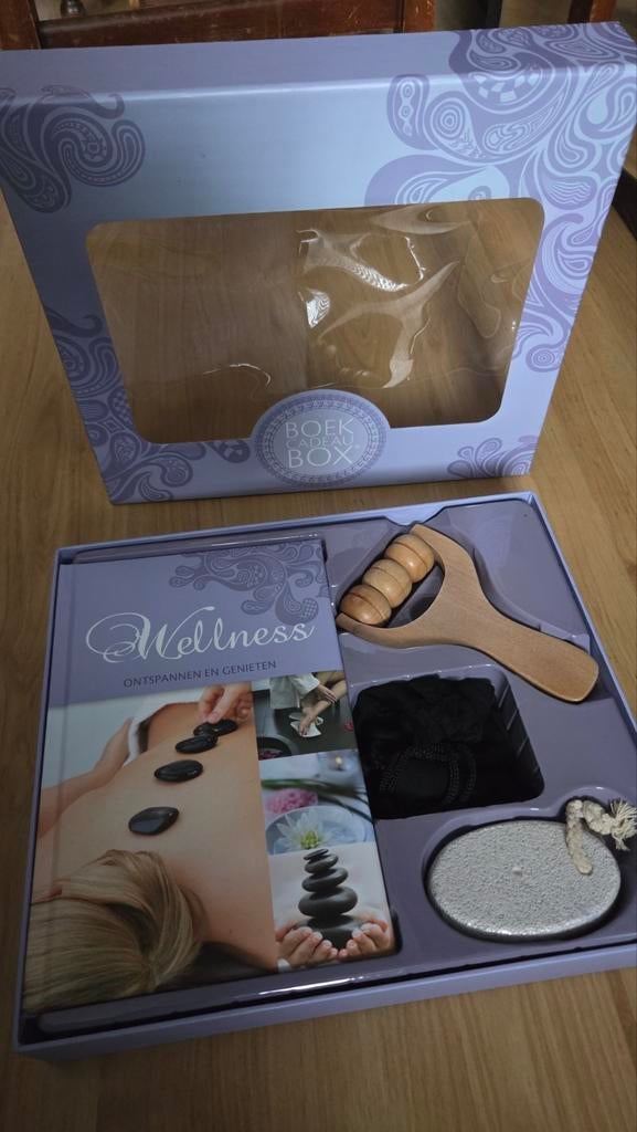 Wellness Boek Cadeau Box - Ontspannen en Genieten, Ophalen of Verzenden