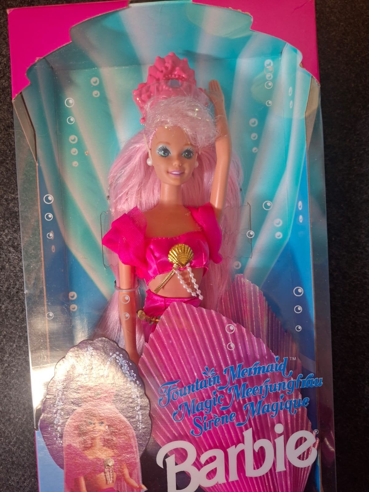 leuke barbie mermaid, Verzamelen, Poppen, Ophalen of Verzenden, Nieuw, Pop